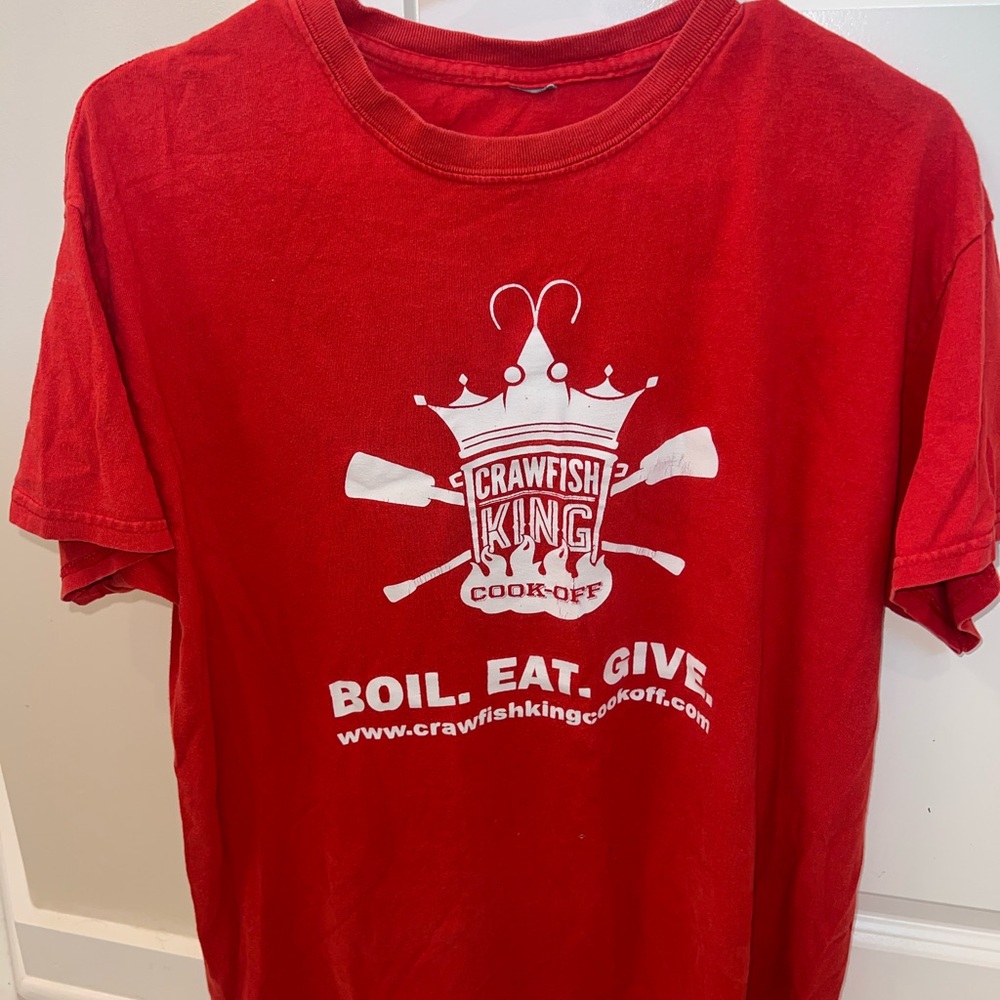 Crawfish King Red T-Shirt